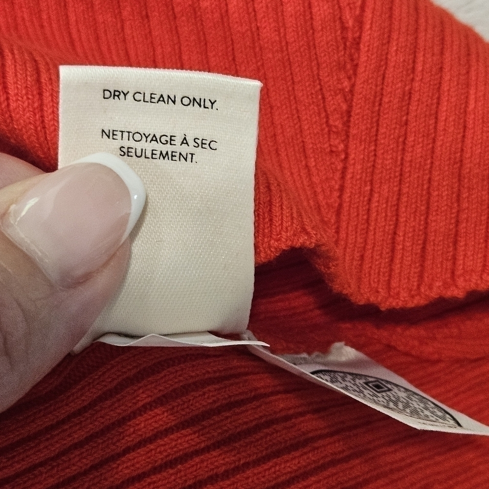 NWT LITA BY CIARA CROP TOP ORANGE SIZE MEDIUM - Picture 10 of 10